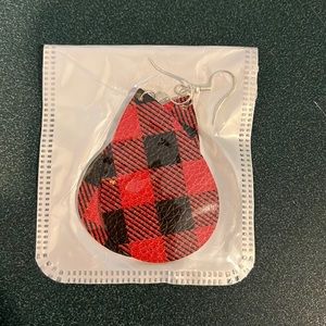Buffalo plaid earrings